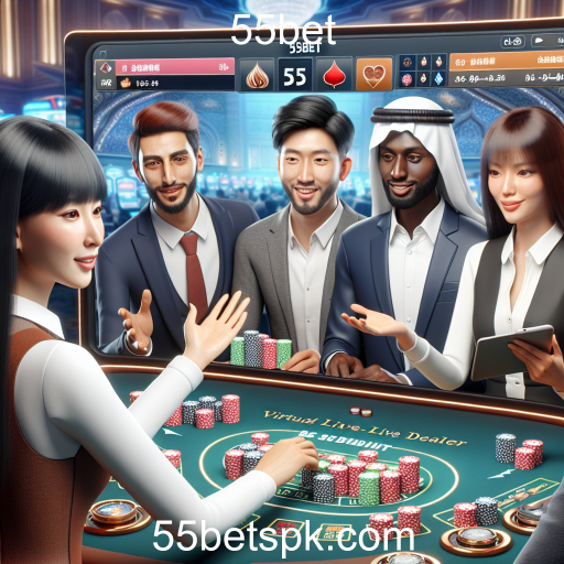 Experiência de Cassino Ao Vivo no 55bet: Emoção e Interatividade